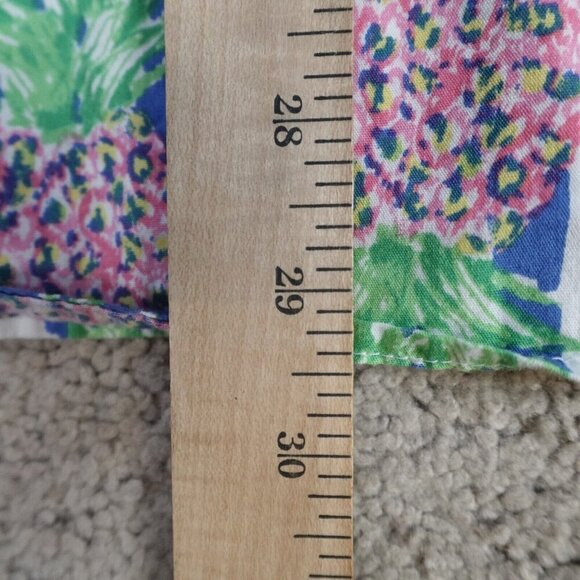 The Nutter Shirt XL Blue Pineapples All Over Hawaiian Aloha Made in USA - Picture 6 of 7